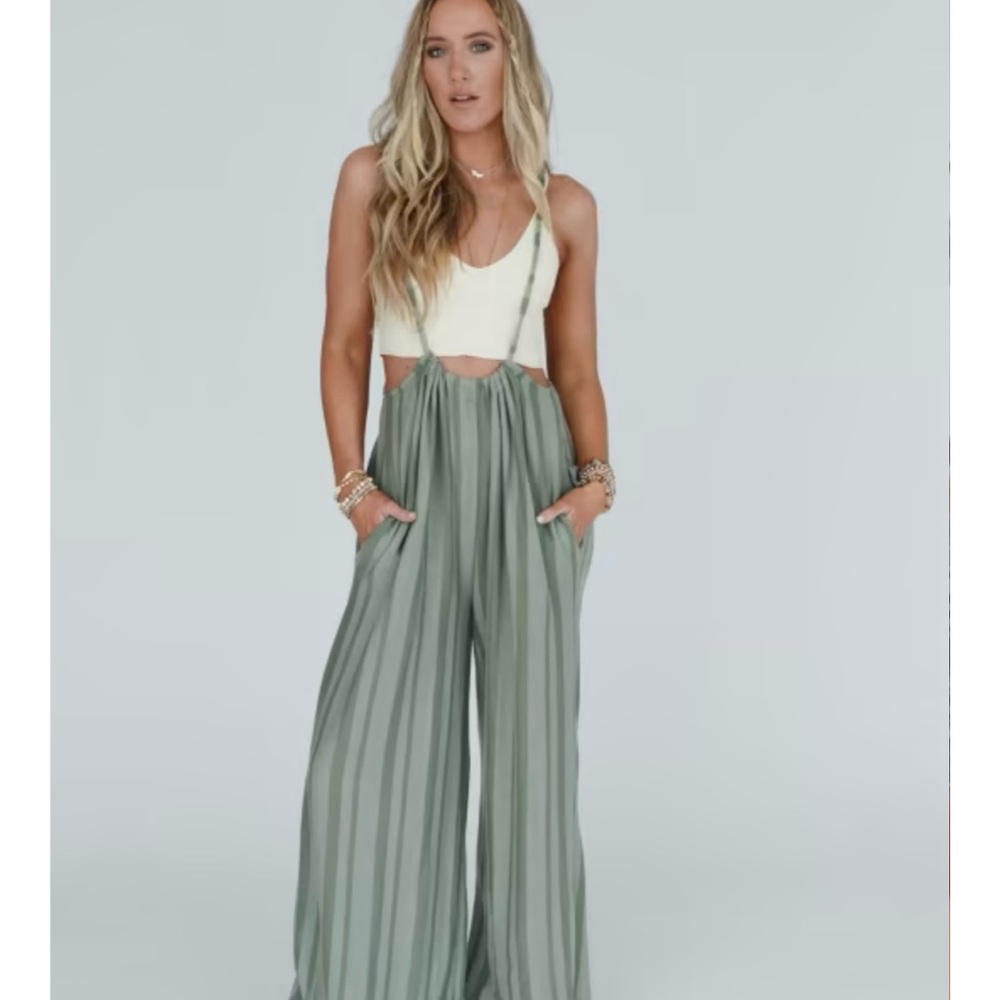 Three Bird Nest - Berkeley Gathered Jumpsuit - image 8